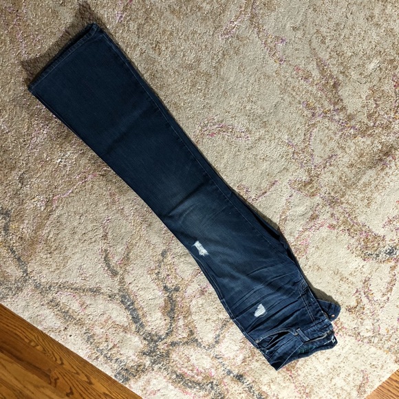 7 for all mankind jeans-31W-Boot Cut-Dark wash. - Picture 3 of 5